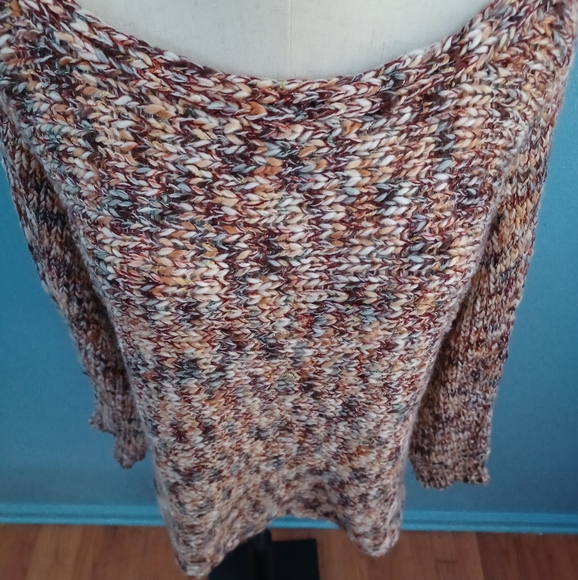 NEW!Elan L pullover boat neck knit sweater - Picture 3 of 10